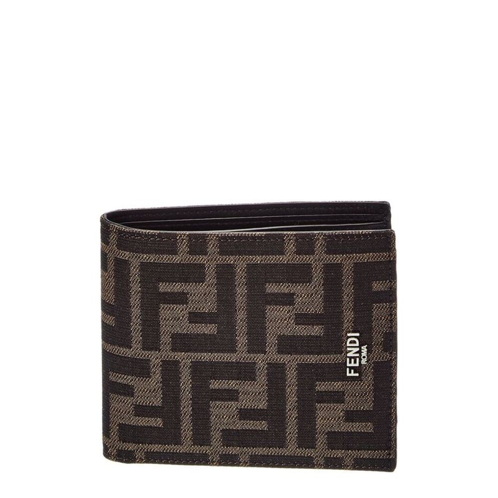 Fendi Ff Card Case, Brown